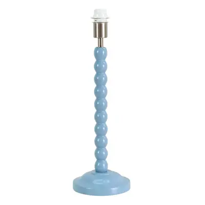 ValueLights Bobbins Powder Blue Freestanding Table Lamp Base Light