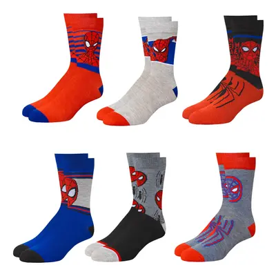 Marvel Spiderman Socks for Boys & Men 6-Pack Socks for Men & Boys Soc