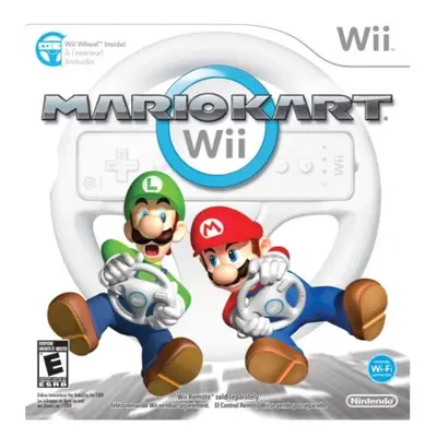 Mario Kart Wii with Wii Wheel