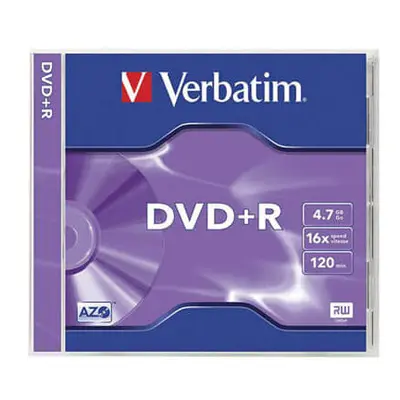 Verbatim Verbatim DataLifePlus Azo Disc with Case (4.7GB) (DVD+R)