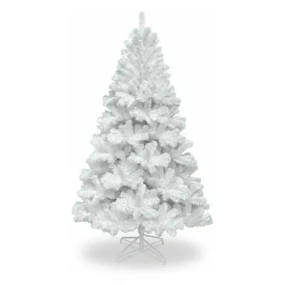 (White, 6ft) Colorado Spruce Christmas Tree 4ft to 10ft - Black, Grey or White