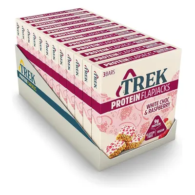 High Protein White Chocolate & Raspberry Flapjack - Gluten Free Bars â Plant Based Protein - V