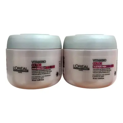 L'Oreal Vitamino Color Travel Size Hair Masque 2.56 OZ set of two