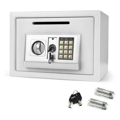 (White 16L Safe Security Box Wihout Slot for Home Office Hotel Personal) 4.6L/8.5L/16L Digital S