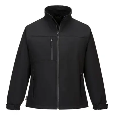 (XXL, Black) Portwest Womens/Ladies Charlotte Soft Shell Jacket