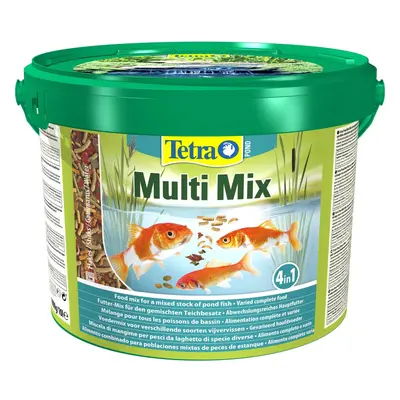 Tetra Pond Multi Mix, Complete Varied Fish Food for A Mixed Stock of Pond Fish, Litre