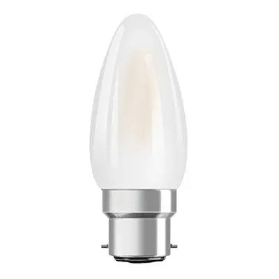 OSRAM LED Superstar Classic B / LED-lamp in candle shape with B22d-base / dimmable / replacement