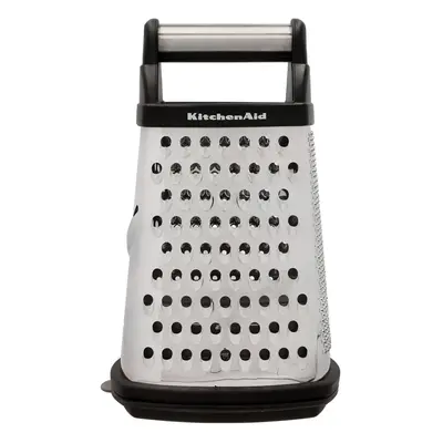 KitchenAid Stainless Steel Box Grater, 4-Sided Cheese Grater, Slicer and Zester