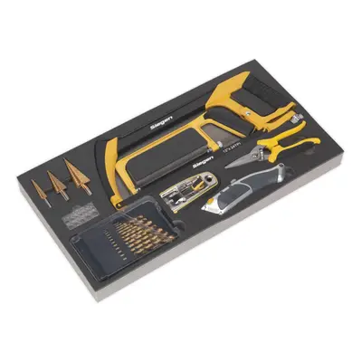 Sealey S01133 Tool Tray with Cutting & Drilling Set 28pc