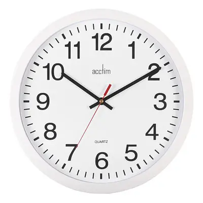 Acctim Controller Wall Clock White