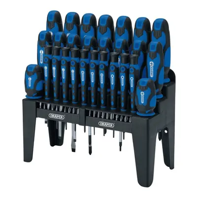 Soft Grip Screwdriver and Bit Set, Blue (47 Piece)