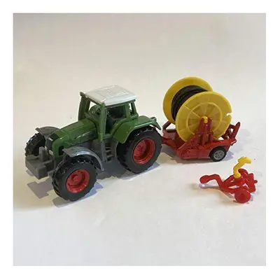 1677, Tractor with Irrigation Reel, Metal/Plastic, Multicolour, Removable sprayer