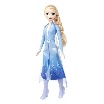 Mattel Disney Frozen Toys Elsa Singing Adventure Fashion Doll in Signature Clothing Sings Into t