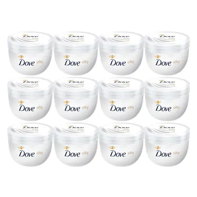 Dove Silky Nourishment Body Cream 300ml (Pack of 12)