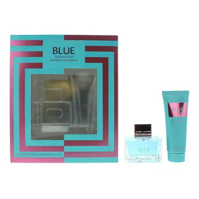 Antonio Banderas Blue Seduction Eau de Toilette 80ml & Body Lotion 75ml