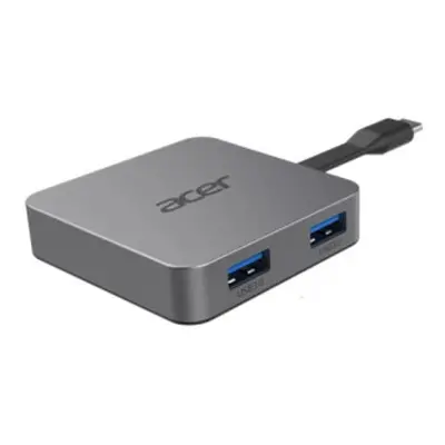 Acer 4-in-1 Type-C Dongle Wired USB 3.2 Gen (3.1 Gen 1) Type-C Silver