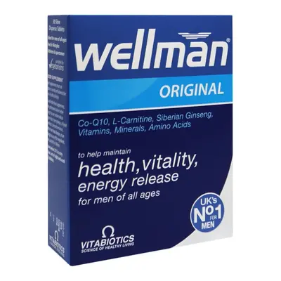 Vitabiotics Wellman Tablets 30's With Vitamins B6 And B12