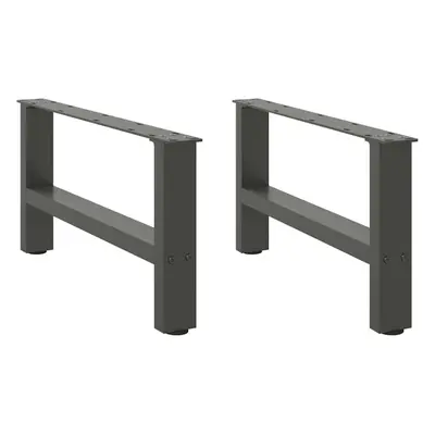 (anthracite, x (30-31) cm/ pcs) vidaXL Coffee Table Legs Desk Legs Metal Furniture Legs Bar Stan