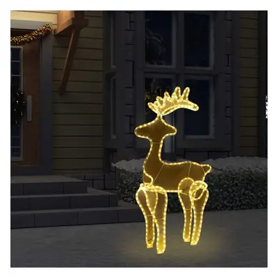 vidaXL Reindeer Christmas Decoration with Mesh LEDs Holiday Ornament Light