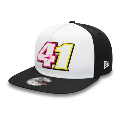 (M/L) New Era Men's Aleix Commercial 9Fifty Cap ~ Aprilia black white