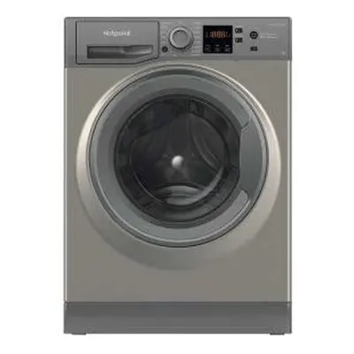 Hotpoint NSWF GG UK 7kg 1400rpm Anti-Stain Washing Machine - Graphite