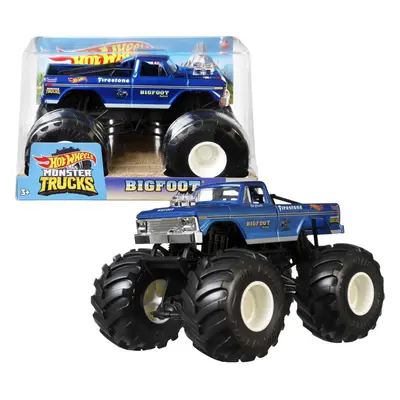 Hot Wheels Monster Trucks Oversized Bigfoot 1:24 Scale Die-Cast Toy T