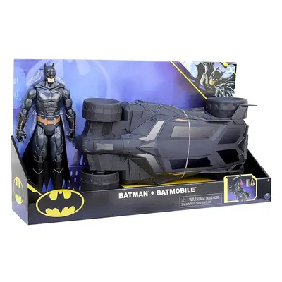 Batman Huge Batman & Batmobile With 30cm Articulated Figure