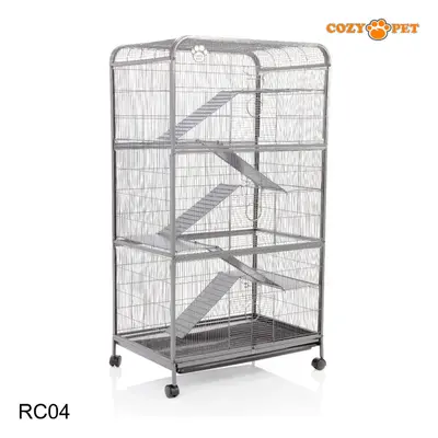 Rodent Cage by Cozy Pet Rat, Ferret, Chinchilla, Degu, Small Pets RC04