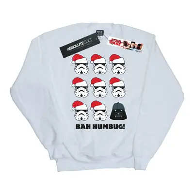 (XXL, White) Star Wars Mens Christmas Humbug Sweatshirt