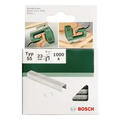 Bosch 18mm Type Narrow Crown Staples (Pack of 1000)