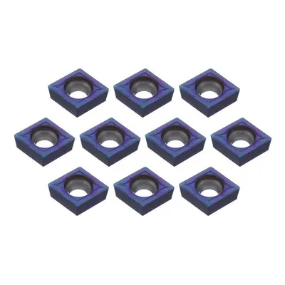 10pcs HRC45 Blue Nano CCMT09T304 VP15TF Carbide Insert for SCLCR/SCLCL Turning Tool Holder