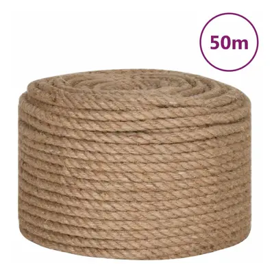 (12 mm x m) vidaXL Rope 100% Jute Natural Hemp Cord Sisal Rope Multi Purpose Rope Cable