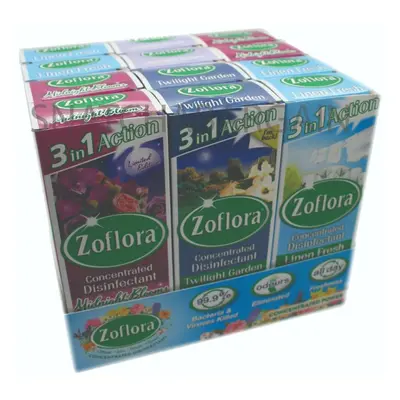 12 x 120ml ZOFLORA MIXED PACK CLEANER LIMITED EDITION