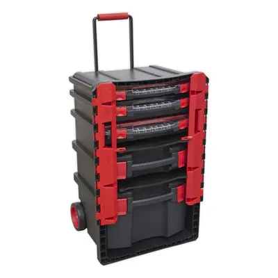 SEALEY - AP860 Professional Mobile Toolbox with Removable Storage Cases