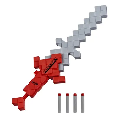 Minecraft Heartstealer Sword, Nerf Elite Foam Darts, Foam Blade, Dart Blaster