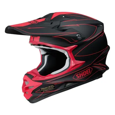 Shoei VFX-W Hectic TC-1 Matt Black / Red