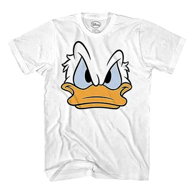 Disney Mad Donald Duck Face World Disneyland Funny Costume Adult Tee G