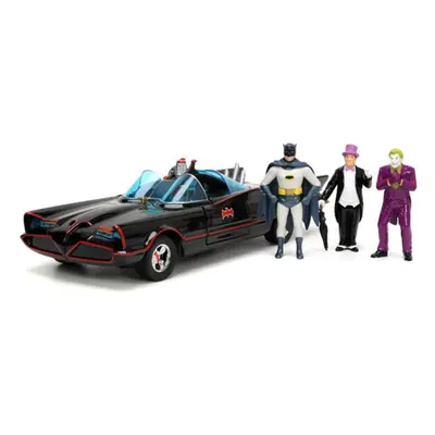 Batman Classic Batmobile with Figures 1:24 Scale Set