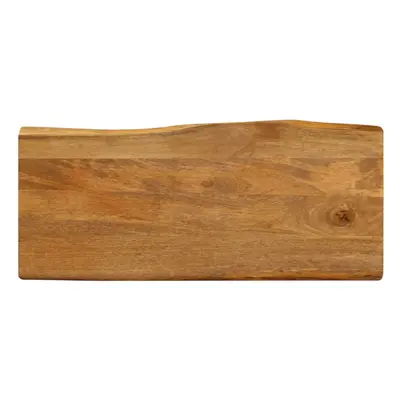 vidaXL Table Top Live Edge Replacement Board Dining Table Top Solid Wood Mango