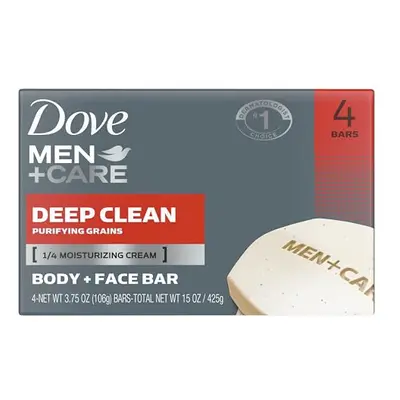 Dove Men Deep Clean Bar Soap - pk.