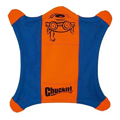 ChuckIt! Flying Squirrel Spinning Dog Toy, Large (Orange/Blue), Multi, Large (11 in x in)