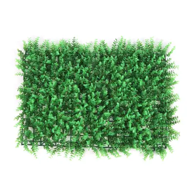 (C) 40x60cm Artificial Hedge Mat Foliage Plant Wall Fence Grass Greenery Panel Decorations