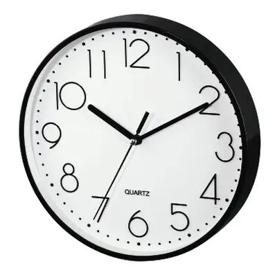 Hama "PG-220" Wall Clock, Low-noise, black