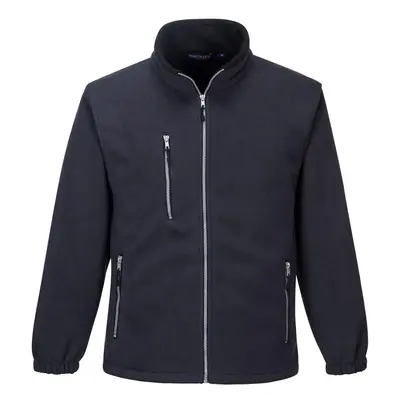 (L, Navy) Portwest Mens City Fleece Jacket