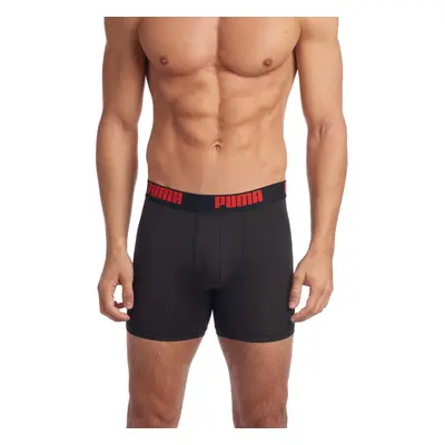 PUMA Men's Pack Boxer Brief Black Medium