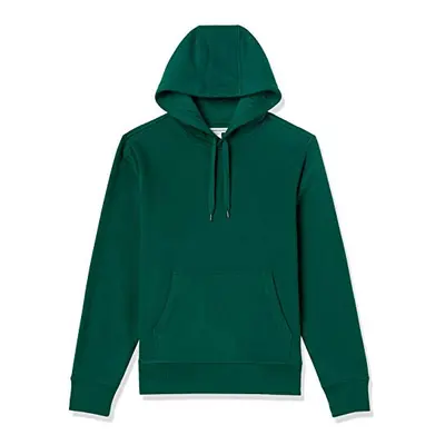 Amazon Essentials Men's Hooded Fleece Sweatshirt (Available in Big & Tall) Forest Green Medium