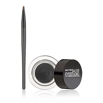 Maybelline New York Eye Studio Lasting Drama Gel Eyeliner Blackest Black 0 oz Pack of