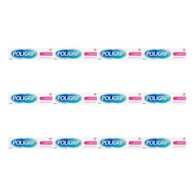 Poligrip Flavour Free Denture Fixative Cream Polygrip Essential 40g (Pack of 12)