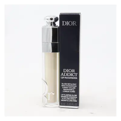 (002 Opal) Dior Addict Lip Maximizer Plumping Gloss 0.20oz/6ml New With Box