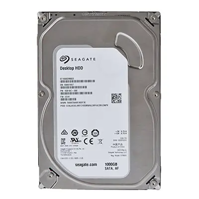 (Old Model) Seagate 1TB Desktop HDD Sata 6Gb/s 64MB Cache 3.5-Inch Internal Bare Drive (ST1000DM